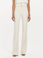 Babylon Spodnie materiałowe E00065 Écru Bootcut Fit. Spodnie materiałowe damskie Babylon, bez wzorów, z materiału. Za 499.99 zł.