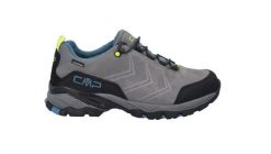 Buty trekkingowe męskie niskie CMP MELNICK skóra naturalna wodoodporne. Czarne trekkingi męskie Campagnolo, przed kostkę, outdoorowe. Za 559.99 zł.