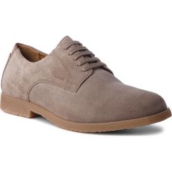 Półbuty GEOX - U Dwain B U824MB 00022 C6029 Taupe. Brązowe półbuty na co dzień męskie Geox, z materiału. W wyprzedaży za 259.00 zł.