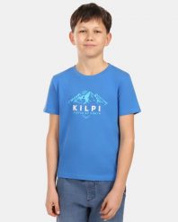 Chłopięca bawełniana koszulka Kilpi ALBION-JB. Niebieskie t-shirty dla chłopców Kilpi, bez wzorów, z bawełny, bez ramiączek. Za 60.57 zł.