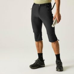Szorty Regatta Xert Stretch. Czarne szorty męskie Regatta, m, bez wzorów, z elastanu. Za 279.99 zł.
