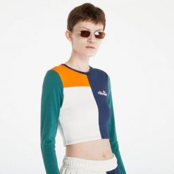 KOSZULKA DAMSKA Z DŁUGIM RĘKAWEM BLUZKA TOP CROP LONG ELLESSE. Koszulki sportowe damskie Ellesse, uniwersalny, bez wzorów, z bawełny, bez kołnierzyka, bez ramiączek, do biegania. Za 116.99 zł.