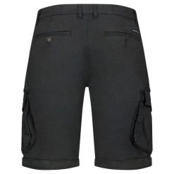 Bermudy Geographical Norway PARENTO BLACK DB MEN 317 czarny męska. Czarne krótkie spodenki sportowe męskie Geographical Norway, m, bez wzorów, trekkingowe. Za 149.00 zł.