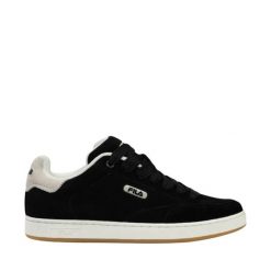 Buty damskie Fila Boldbay. Czarne obuwie sportowe damskie Fila, bez wzorów, z gumy, trekkingowe. Za 241.99 zł.