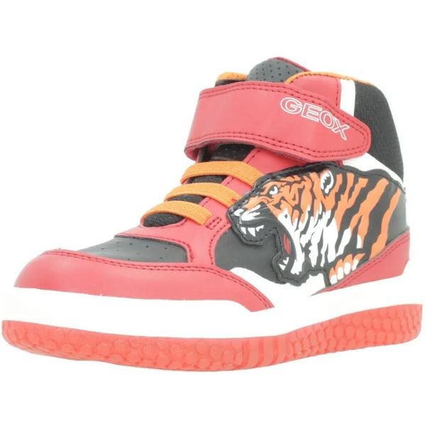 Buty GEOX B NASHIK BOY Czerwony. Czerwone trekkingi męskie Geox, trekkingowe. Za 222.99 zł.