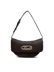 KARL LAGERFELD Torebka B4W30336 Brązowy ciemny. Brązowe torebki do ręki damskie KARL LAGERFELD, bez wzorów, ze skóry, bez dodatków. Za 1,299.00 zł.