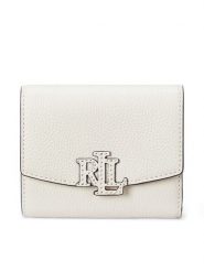 LAUREN RALPH LAUREN Portfel 432966782003 Biały. Białe portfele damskie Lauren Ralph Lauren, bez wzorów, ze skóry. Za 469.99 zł.