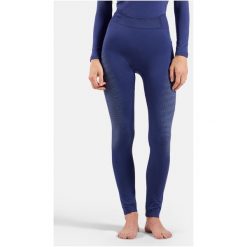Spodnie Odlo BL BOTTOM long PERFORMANCE WARM. Fioletowe spodnie sportowe damskie Odlo, bez wzorów, narciarskie. Za 369.99 zł.