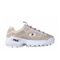 Buty do chodzenia damskie Fila Dformation S Wmn. Białe obuwie sportowe damskie Fila, bez wzorów, z materiału, trekkingowe. Za 279.00 zł.