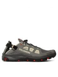 Salomon Sandały Techamphibian 5 L47114900 Szary. Szare sandały męskie Salomon, z syntetyku, bez zapięcia. Za 379.99 zł.