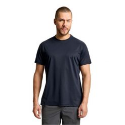 T-Shirt Slam Tech Pique Dorosłych. Czarne t-shirty męskie SLAM, m, bez wzorów, z materiału, klasyczne, bez kołnierzyka. Za 304.99 zł.