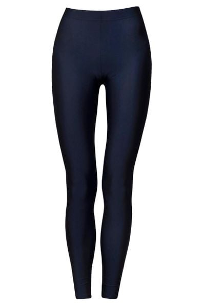 Legginsy sportowe damskie DEEP TRIP Basic. Czarne legginsy damskie DEEP TRIP, l, bez wzorów, z elastanu, z podwyższonym stanem, na fitness i siłownię. Za 149.00 zł.