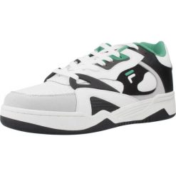 Kapcie FILA WAYNE Biały. Białe buty sportowe męskie Fila, ze skóry, bez zapięcia, trekkingowe. W wyprzedaży za 269.00 zł.