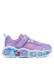 Skechers Sneakersy Play Scene - Fun Squad 303158N Fioletowy jasny. Fioletowe buty sportowe dziewczęce Skechers, bez wzorów, z materiału, bez zapięcia. Za 179.99 zł.