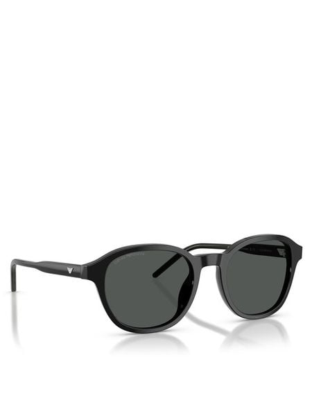 Emporio Armani Okulary przeciwsłoneczne 0EA4247U 501787 Czarny. Czarne okulary przeciwsłoneczne męskie Emporio Armani. Za 479.99 zł.