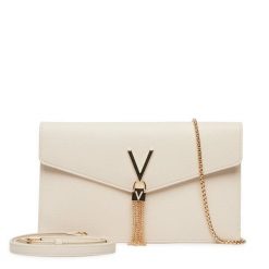 Torebka Valentino. Białe torebki do ręki damskie Valentino, bez wzorów, wizytowe, bez dodatków. Za 439.99 zł.