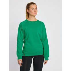 Bluza damska Hummel Red Classic. Zielone bluzy damskie Hummel, na wiosnę, s, bez wzorów, z bawełny, bez kaptura. Za 166.25 zł.