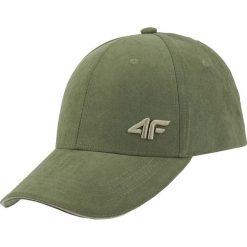 Czapka z daszkiem męska CAM001 - khaki. Czapki i kapelusze męskie marki 4f. Za 39.99 zł.