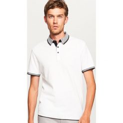 Koszulka polo - Biały. Białe koszulki polo męskie Reserved. Za 79.99 zł.