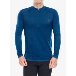 Bluza do biegania męska Compressport Trail HZ LS Tshirt M. Niebieskie bluzy męskie Compressport, l, bez wzorów, bez kaptura, do biegania. Za 476.99 zł.