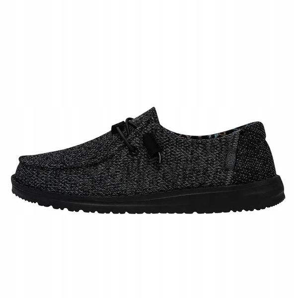 HEYDUDE Damskie Mokasyny Wendy Sox. Czarne mokasyny damskie Hey dude, z materiału. Za 179.00 zł.