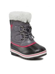 Sorel Śniegowce Childrens Yoot Pac™ Nylon Wp NC1962-561 Fioletowy. Fioletowe buty zimowe dziewczęce Sorel, z materiału, bez zapięcia. Za 439.00 zł.