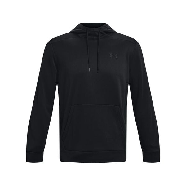Bluza z kapturem Under Armour Fleece®. Czarne bluzy męskie Under Armour, bez wzorów, z kapturem, trekkingowe. Za 294.50 zł.
