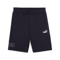 Spodenki męskie Puma SPORT GRAPHIC 9 TR granatowe r S. Niebieskie krótkie spodenki sportowe męskie Puma, m, bez wzorów, z bawełny, na fitness i siłownię. Za 108.31 zł.