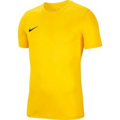 Męska Koszulka Z Krótkim Rękawem Dry Park VII. Żółte koszulki sportowe męskie Nike, m, bez wzorów, bez kołnierzyka, bez ramiączek, trekkingowe. Za 111.99 zł.
