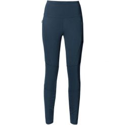 Legginsy damskie VAUDE Scopi II. Niebieskie legginsy damskie Vaude, s, bez wzorów, z elastanu, trekkingowe. Za 266.10 zł.