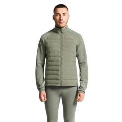 Kurtka puchowa Craft Subz 4. Zielone kurtki męskie Craft, na zimę, m, bez wzorów, z puchu, bez kaptura. Za 547.50 zł.