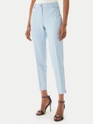 Maryley Spodnie materiałowe 26EB52Z/43MA Niebieski jasny Regular Fit. Niebieskie spodnie materiałowe damskie Maryley, m, bez wzorów, z materiału. Za 229.99 zł.