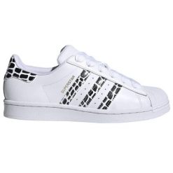 Buty do chodzenia damskie adidas Superstar W. Białe obuwie sportowe damskie Adidas, bez wzorów, z dresówki, trekkingowe, adidas superstar. Za 354.00 zł.