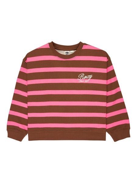 Roxy Bluza Little Things ERGFT04023 Kolorowy Relaxed Fit. Bluzy dla dziewczynek Roxy, bez wzorów, z bawełny, bez ramiączek, bez kaptura. Za 114.99 zł.