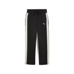 Młodzieżowe spodnie dresowe Essentials Tape o luźnym kroju PUMA. Czarna spodnie dresowe damskie Puma, m, bez wzorów, z bawełny. Za 172.50 zł.