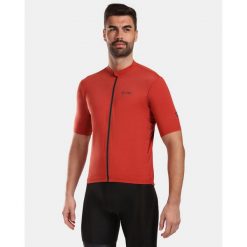 Męska koszulka kolarska Kilpi CAVALET-M. Czerwone koszulki sportowe męskie Kilpi, m, bez wzorów, bez kołnierzyka, bez ramiączek, rowerowe. Za 256.00 zł.