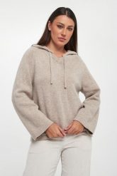 Sweter damski z wełny dziewiczej Ghianda WEEKEND MAX MARA. Swetry damskie Weekend Max Mara, xs, bez wzorów, z wełny, bez kołnierzyka, bez ramiączek, bez kaptura. Za 1,399.00 zł.