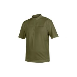 Koszulka rowerowa męska Endura Hummvee II S/S. Zielone koszulki sportowe męskie ENDURA, m, bez wzorów, bez kołnierzyka, bez ramiączek, rowerowe. Za 209.99 zł.