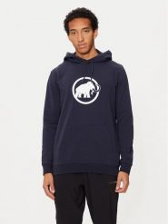 Mammut Bluza 1014-04391 Granatowy Regular Fit. Niebieskie bluzy męskie Mammut, m, bez wzorów, z bawełny, bez kaptura. Za 379.99 zł.