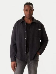 Calvin Klein Jeans Koszula jeansowa Classic LV04RD765G Czarny Relaxed Fit. Czarne koszule męskie Calvin Klein Jeans, l, bez wzorów, z bawełny, bez kołnierzyka, bez ramiączek. Za 529.99 zł.