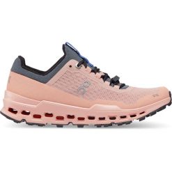 Buty do biegania damskie On Cloudultra. Czerwone obuwie sportowe damskie On, bez wzorów, z materiału, do biegania. Za 429.99 zł.