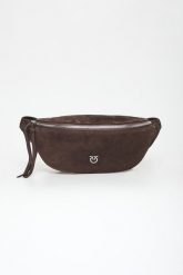 Nerka damska zamszowa Marsupio Trittico PINKO. Plecaki damskie Pinko, bez wzorów, z zamszu. Za 1,239.00 zł.