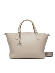 Armani Exchange Torebka XW003086 AF26569 U6208 Beżowy. Brązowe torebki do ręki damskie Armani Exchange, bez wzorów, ze skóry, bez dodatków. Za 729.99 zł.