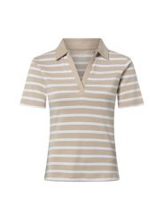 Brookshire koszulka polo Kobiety Bawełna brązowy, M. Brązowe koszulki sportowe damskie brookshire, m, bez wzorów, z bawełny, bez kołnierzyka, bez ramiączek. Za 79.95 zł.