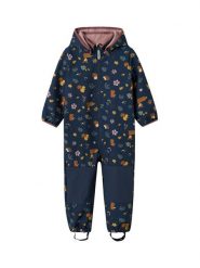 NAME IT Kombinezon softshell 13236599 Granatowy Regular Fit. Niebieskie buty zimowe dziewczęce Name it, bez wzorów, z softshellu, bez zapięcia. Za 229.99 zł.