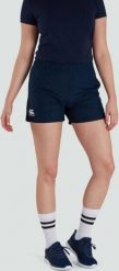 Szorty damskie Canterbury Club. Niebieskie szorty sportowe damskie CANTERBURY, s, bez wzorów, z poliesteru, na fitness i siłownię. Za 234.50 zł.