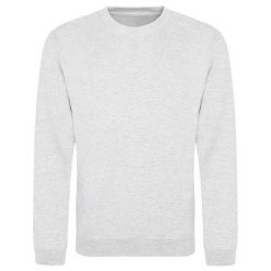 Bluza Polibawełniana Unisex Dla Dorosłych. Szare bluzy męskie AWDIS, m, bez wzorów, bez kaptura. Za 107.99 zł.