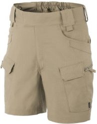 Helikon-Tex Spodnie krótkie UTS® 6" - Khaki. Brązowe krótkie spodenki sportowe męskie HELIKON-TEX, m, bez wzorów. Za 170.67 zł.