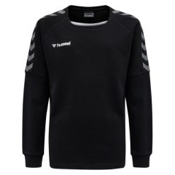 Bluza do piłki ręcznej dla dzieci Hummel hmlAUTHENTIC Training. Białe bluzy dla chłopców Hummel, bez wzorów, bez ramiączek, bez kaptura. Za 188.50 zł.