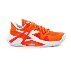 Buty do tenisa damskie Diadora B.ICON CLAY red/white/black. Białe obuwie sportowe damskie Diadora, bez wzorów, tenisowe. Za 555.00 zł.